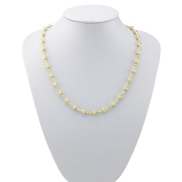 14k Yellow Gold Fancy Chain 6 mm
